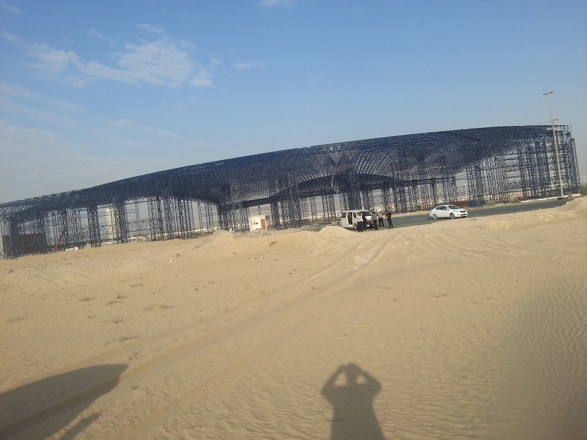 阳江大型场馆网架工程
